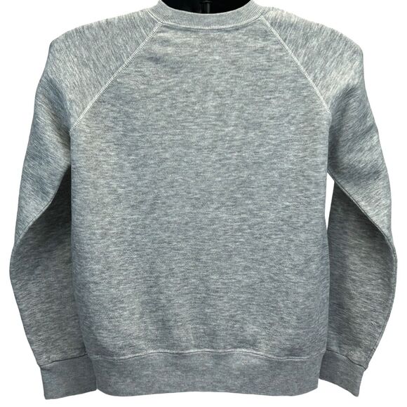 Vintage 90s Claremont McKenna College Stags Sweatshirt Mens Small NCAA CMC Gray - Picture 3 of 4